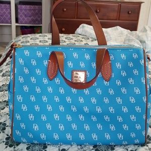 Dooney and Bourke Olivia Turquoise Satchel